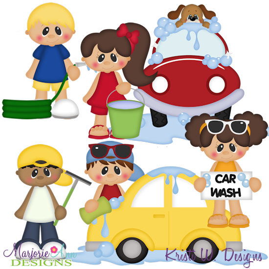 Working At The Car Wash SVG Cutting Files Includes Clipart - Click Image to Close